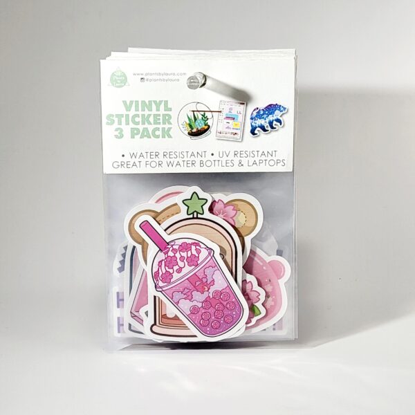 RANDOM Vinyl Sticker 3 Pack
