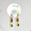 Gold Micro Bottle Earrings - Image 2