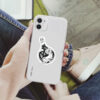 Hand Drawn Whale in Space Vinyl Sticker - Image 3