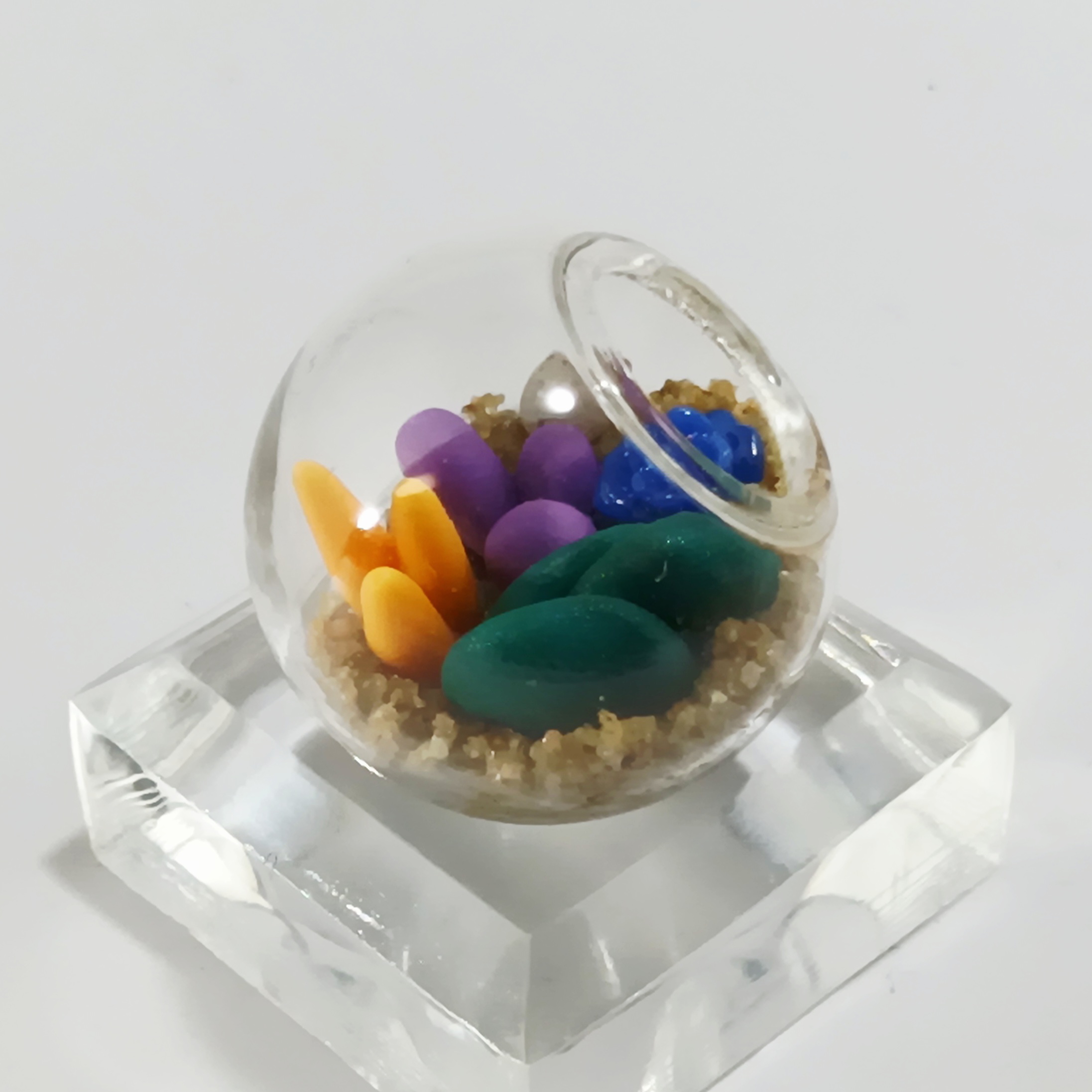 Micro Terrarium - Orange - Image 2